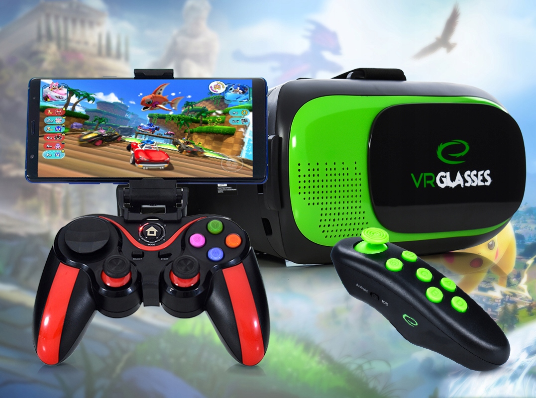 WIRTUALNA RZECZYWISTOŚĆ GOGLE 3D VR OKULARY EAN (GTIN) 5903886631540