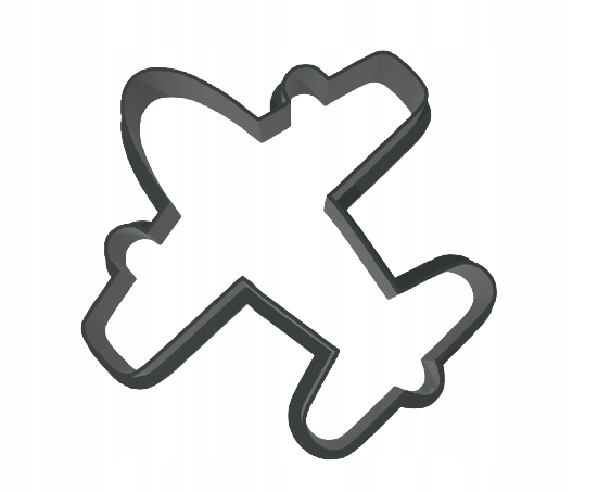 

Foremka do wykrajania ciastek Samolot