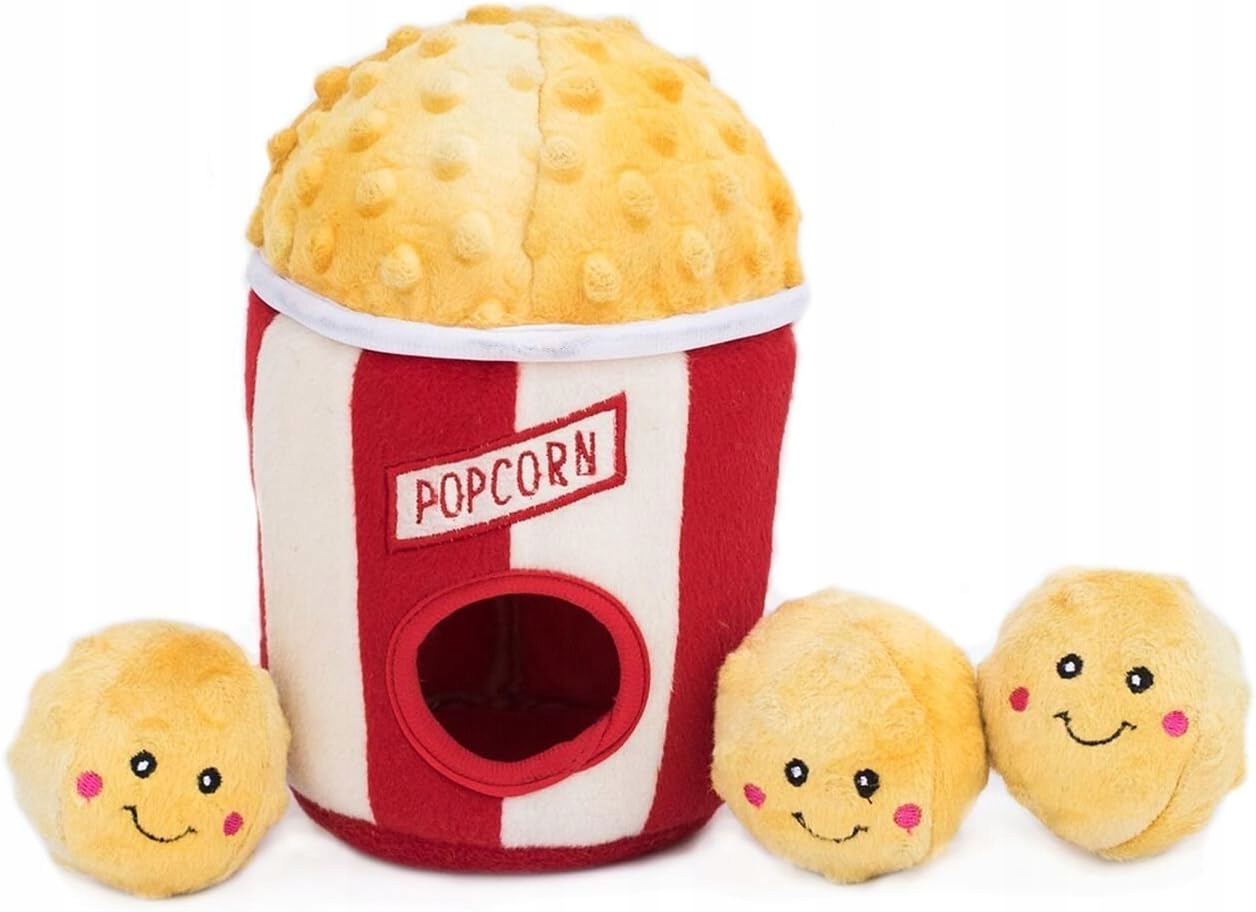 Zippypaws Food Buddies Burrow Interaktywna Zabawka Dla Psa 3 Popcorny