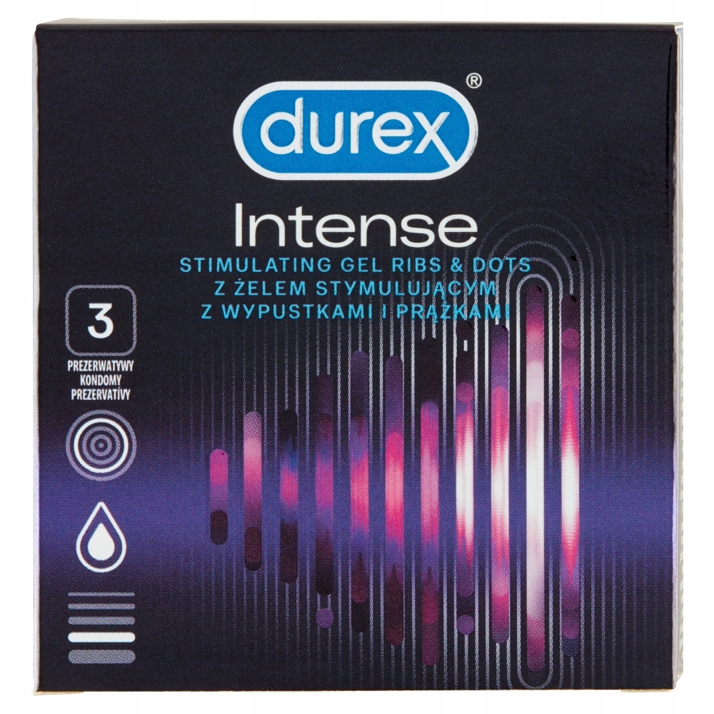 

Durex Intense Prezerwatywy 3 szt