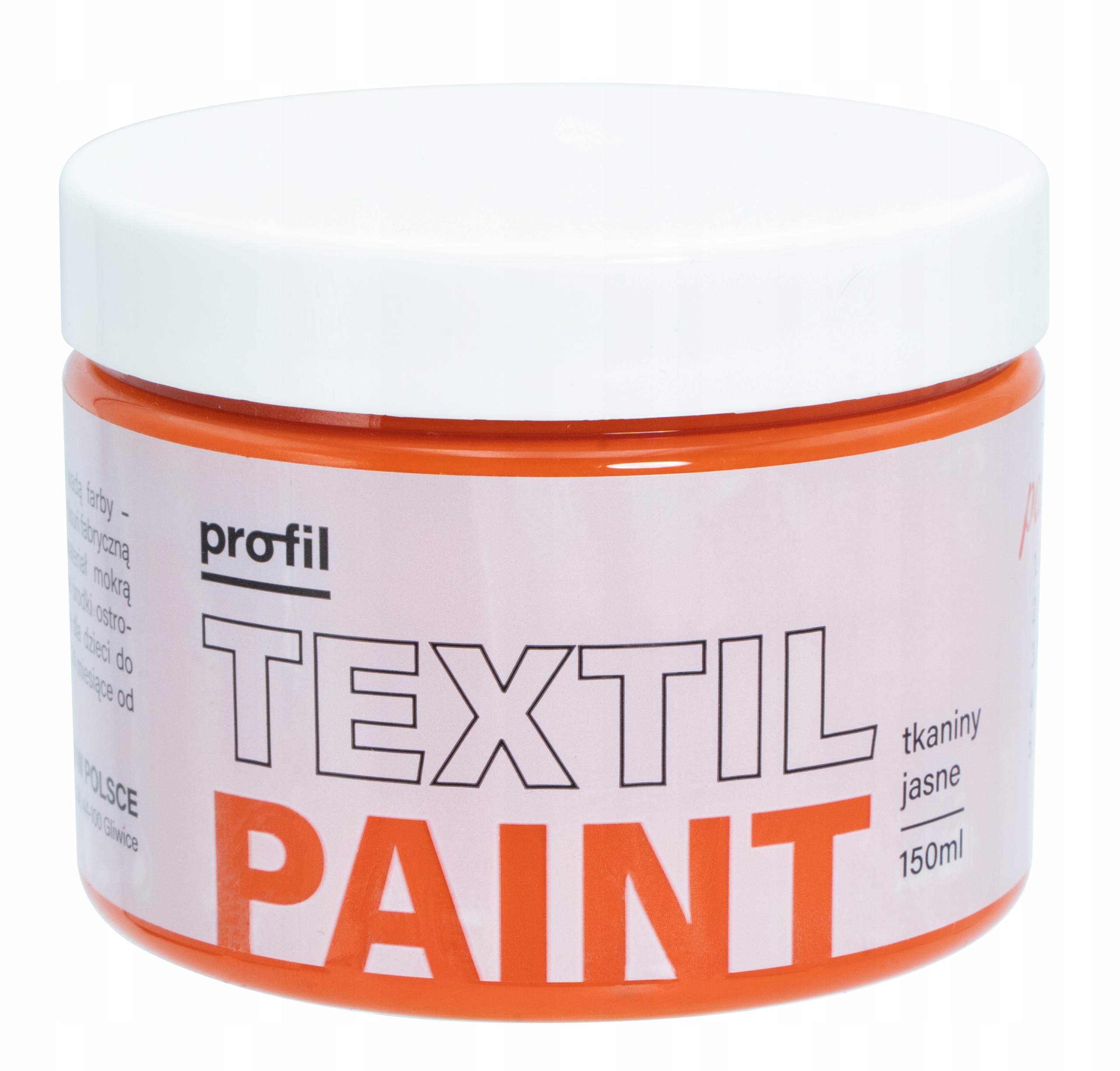 FARBY DO KOSZULEK jasnych 150ml pomarańczowy