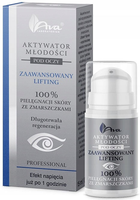 AVA Aktywator Młodości Lifting pod oczy 15 ml