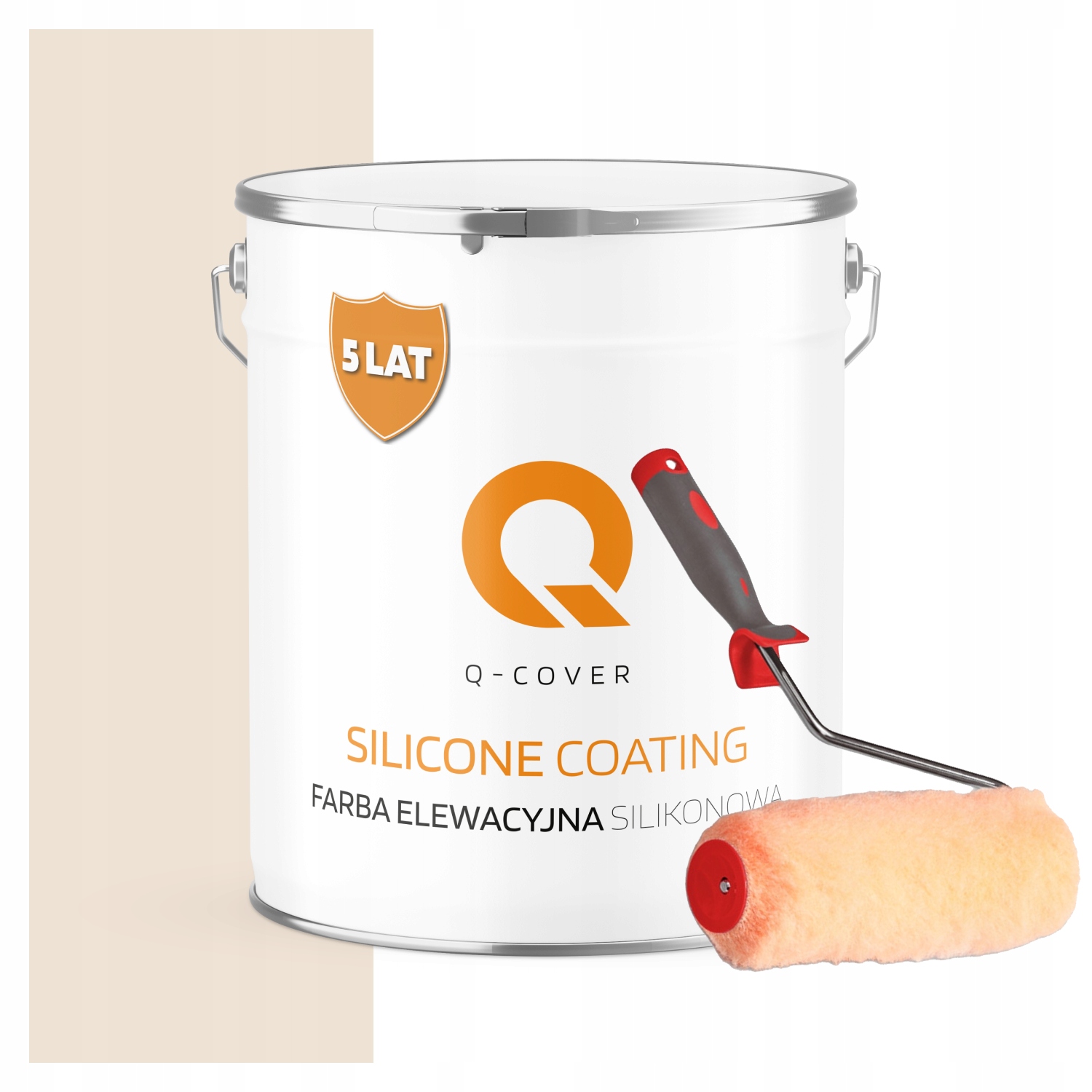 Barva na omítku 5 l béžová světlá Uv válec