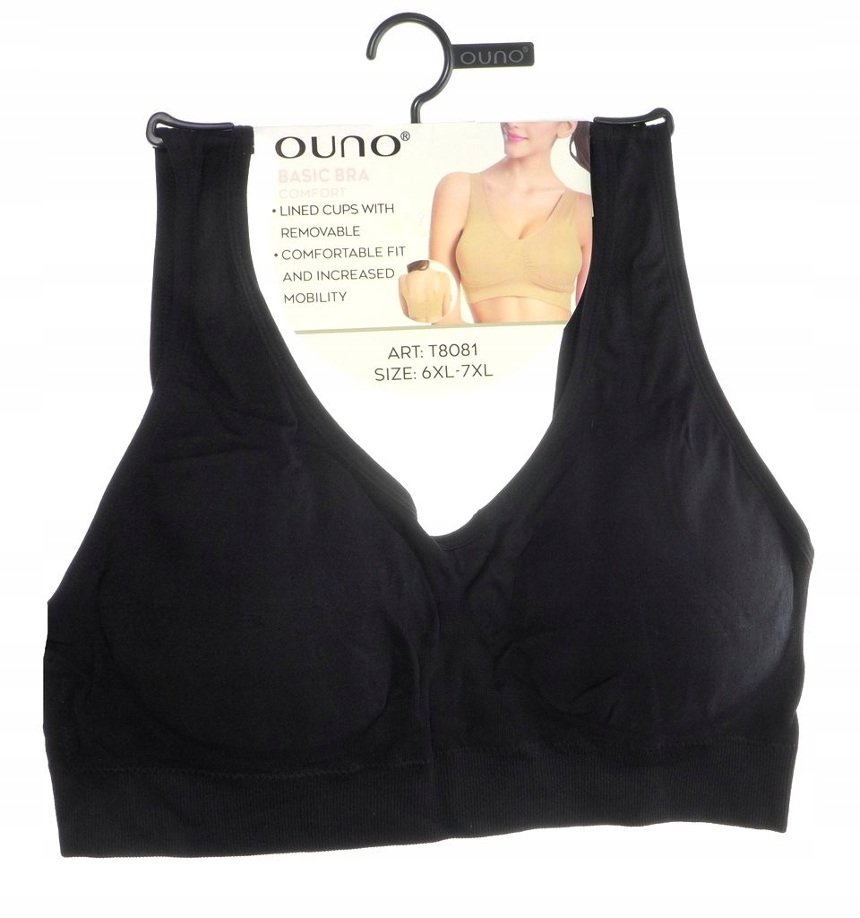 TOP DAMSKI SPORTOWY czarny 8XL/9XL