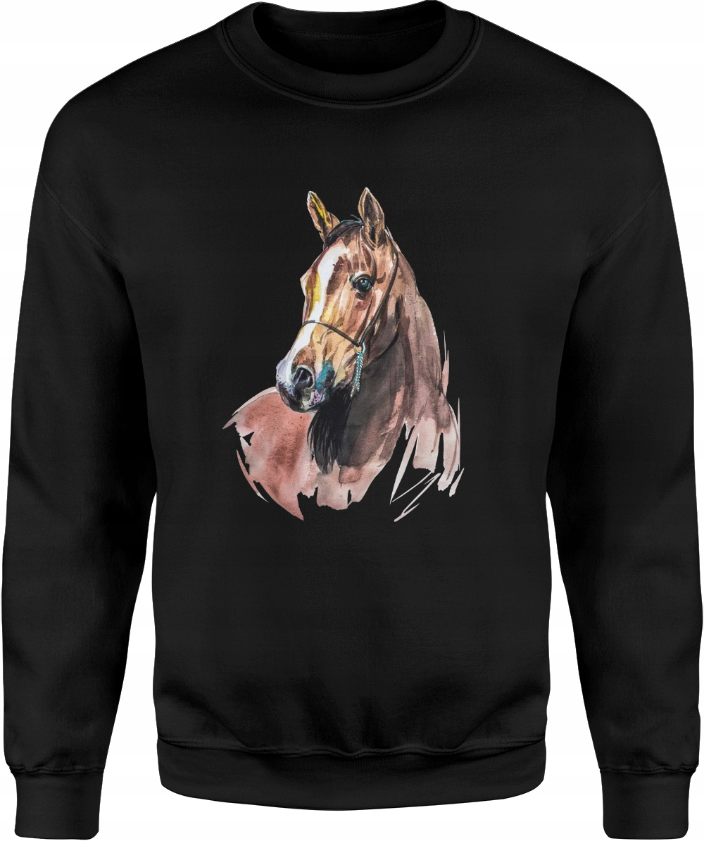 

Bluza Z Koniem Koń Męska Z Nadrukiem Konik Rozm L