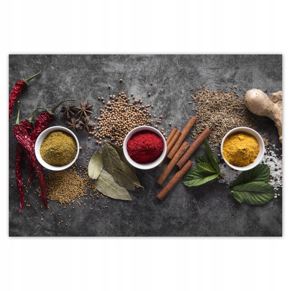 

Plakaty 93x62 Tryptyk przyprawowy Hot