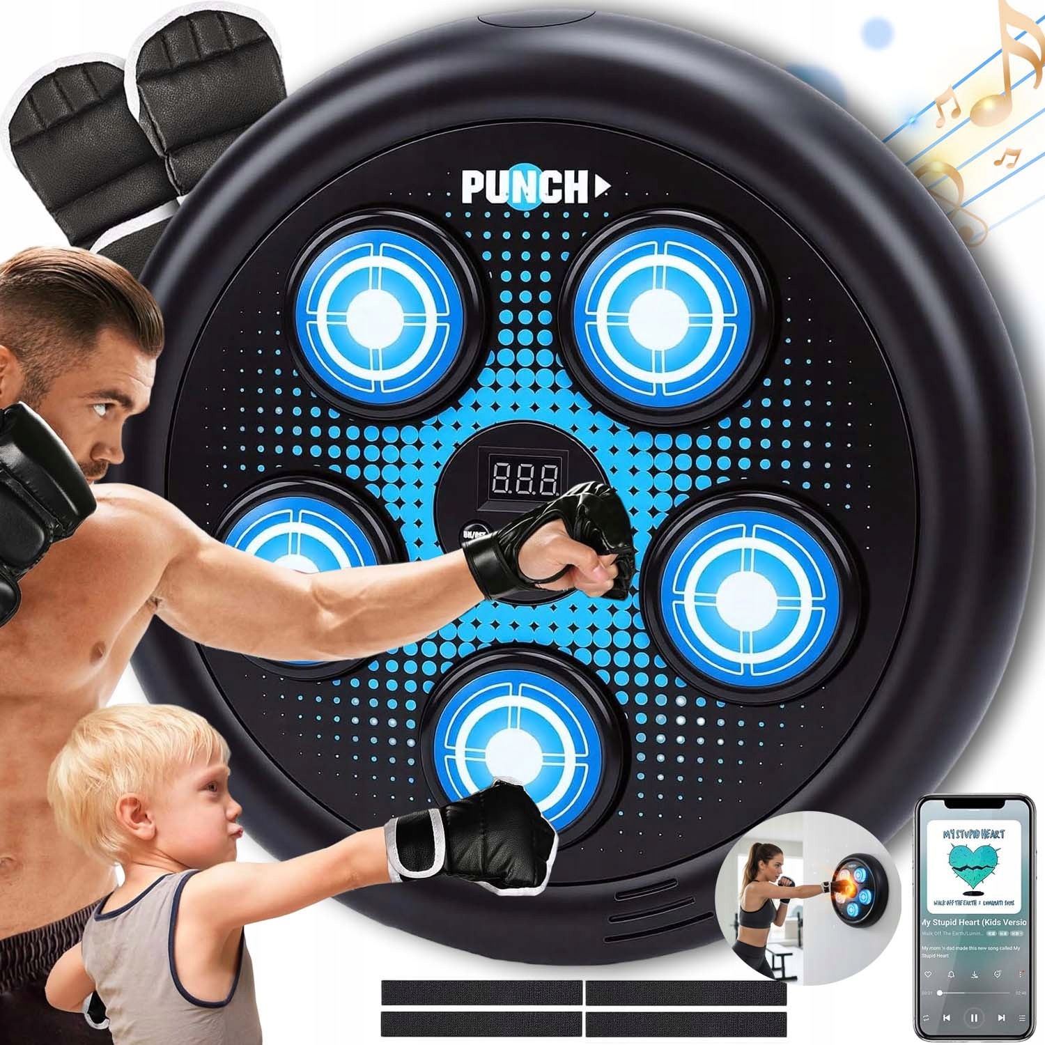 Boxovací Stroj Pro Děti, Tréninkový Stroj, Bluetooth, Dárky