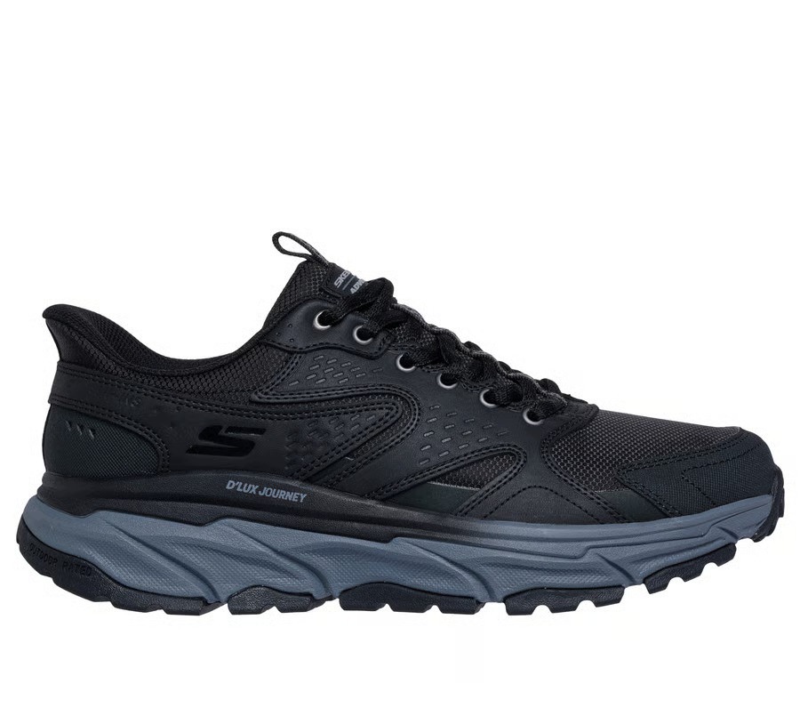 Pánské boty Skechers Slip-ins Relaxed Fit D'Lux Nazouvací 237412-BKCC R 46