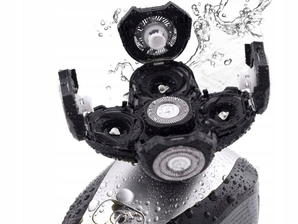 MASZYNKA DO GOLENIA BRODY GŁOWY WŁOSÓW GOLARKA MĘSKA 5 GŁOWIC 4D Kod producenta 24458