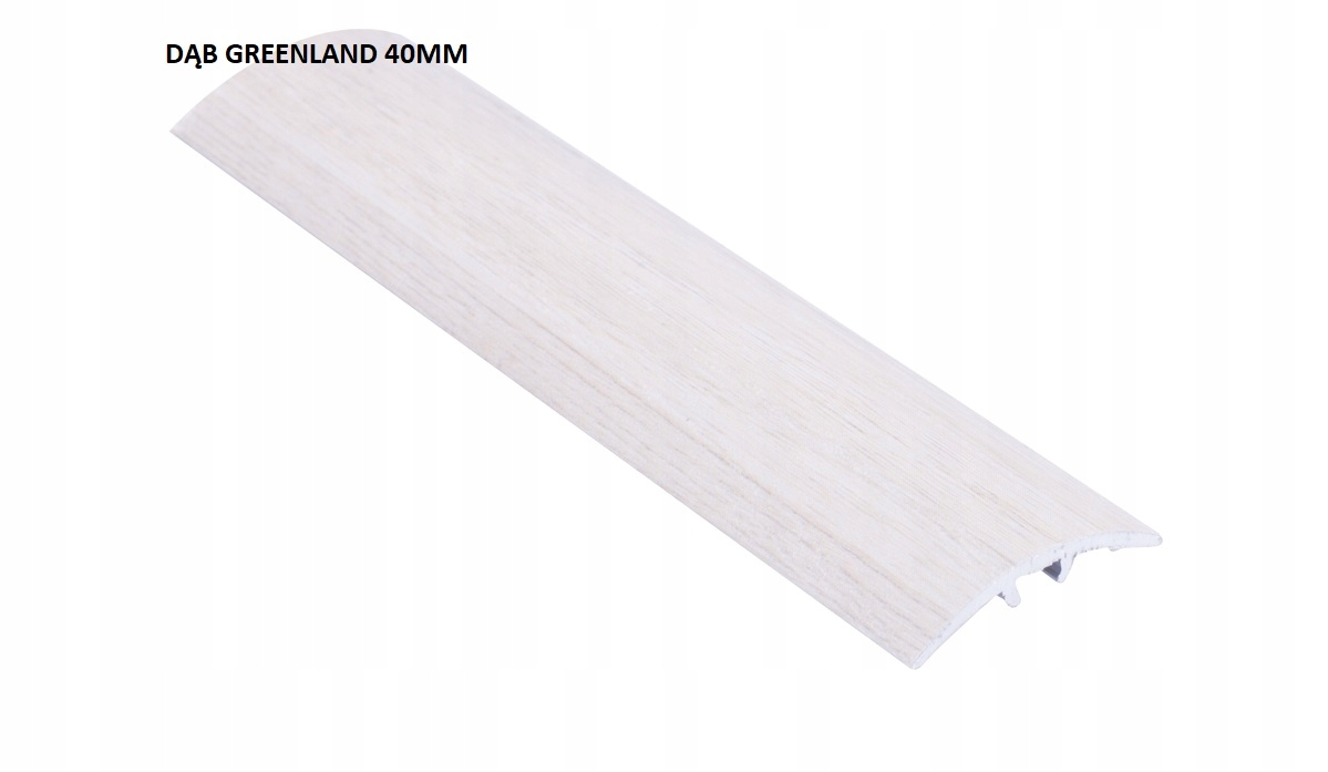 Listwa Progowa 40mm, Drewnopodobna 90cm Aluminium Szerokość 40 mm