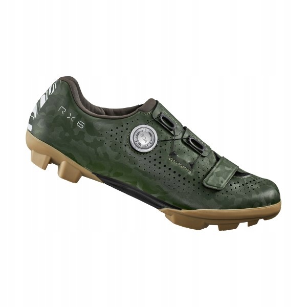 Buty Shimano SH-RX600 gravel, Green, Spd (2-śrub), rozmiar 46