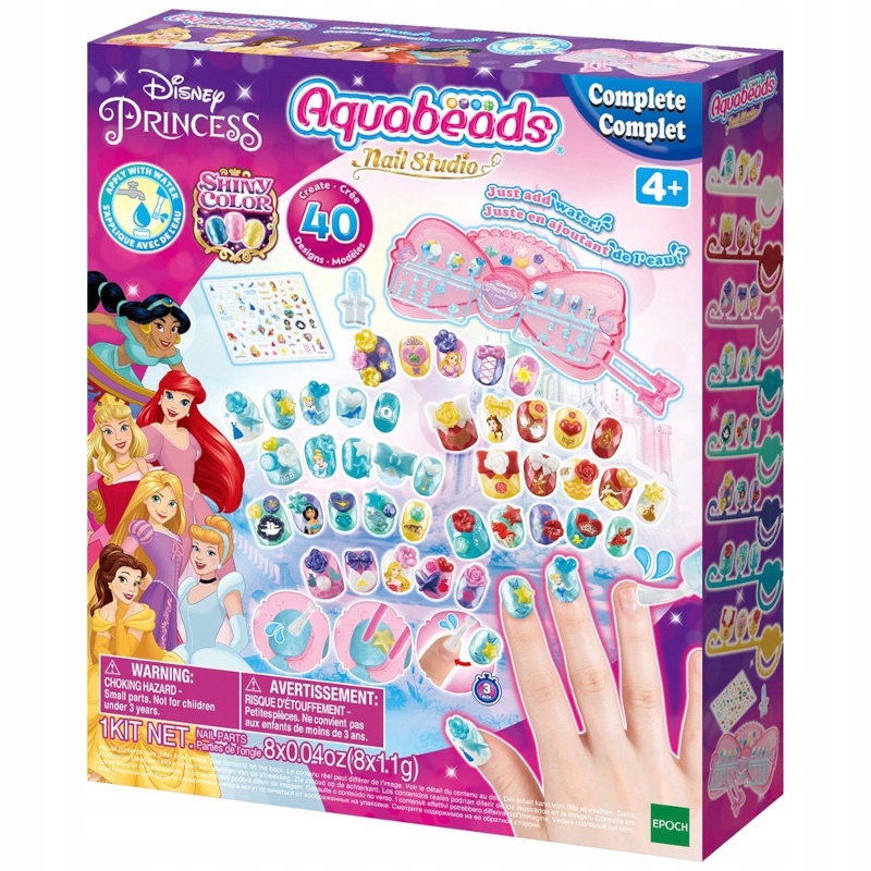 

Aquabeads Disney Princess Zestaw Studio Paznokci