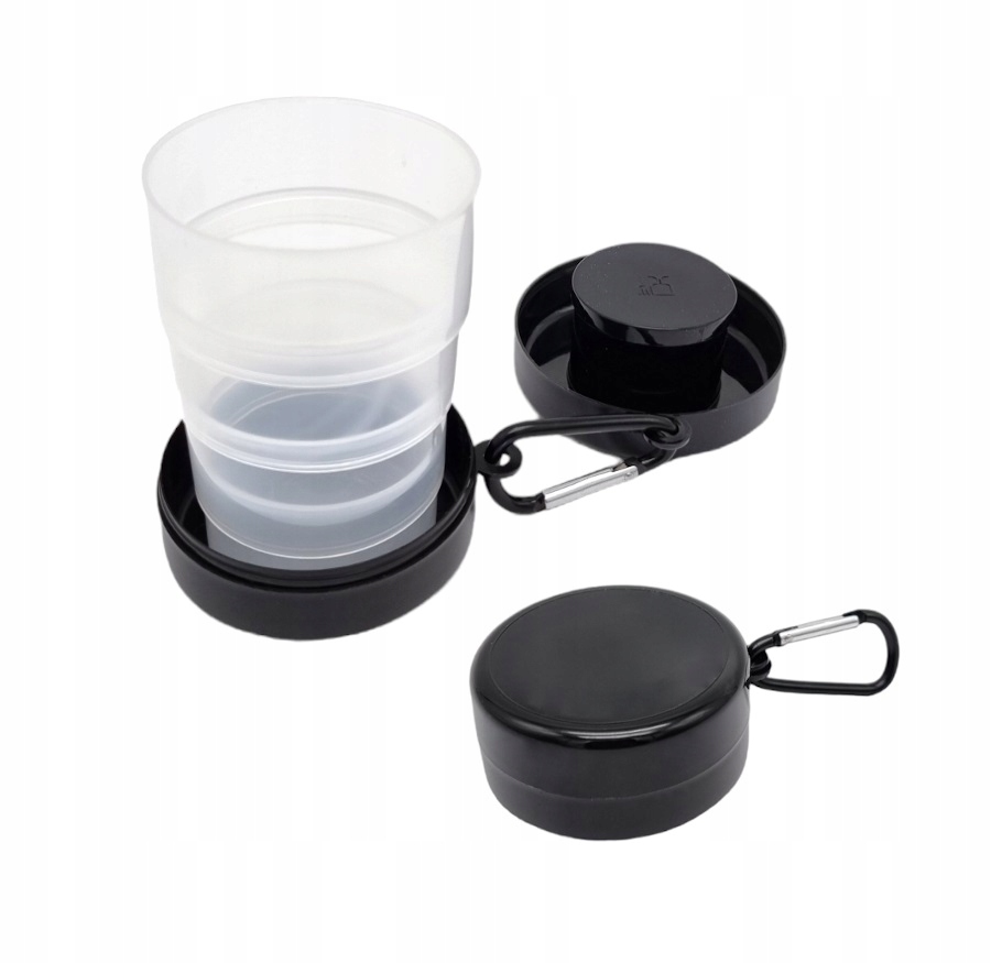 

Składany Kubek Turystyczny Z Karabińczykiem 200ml