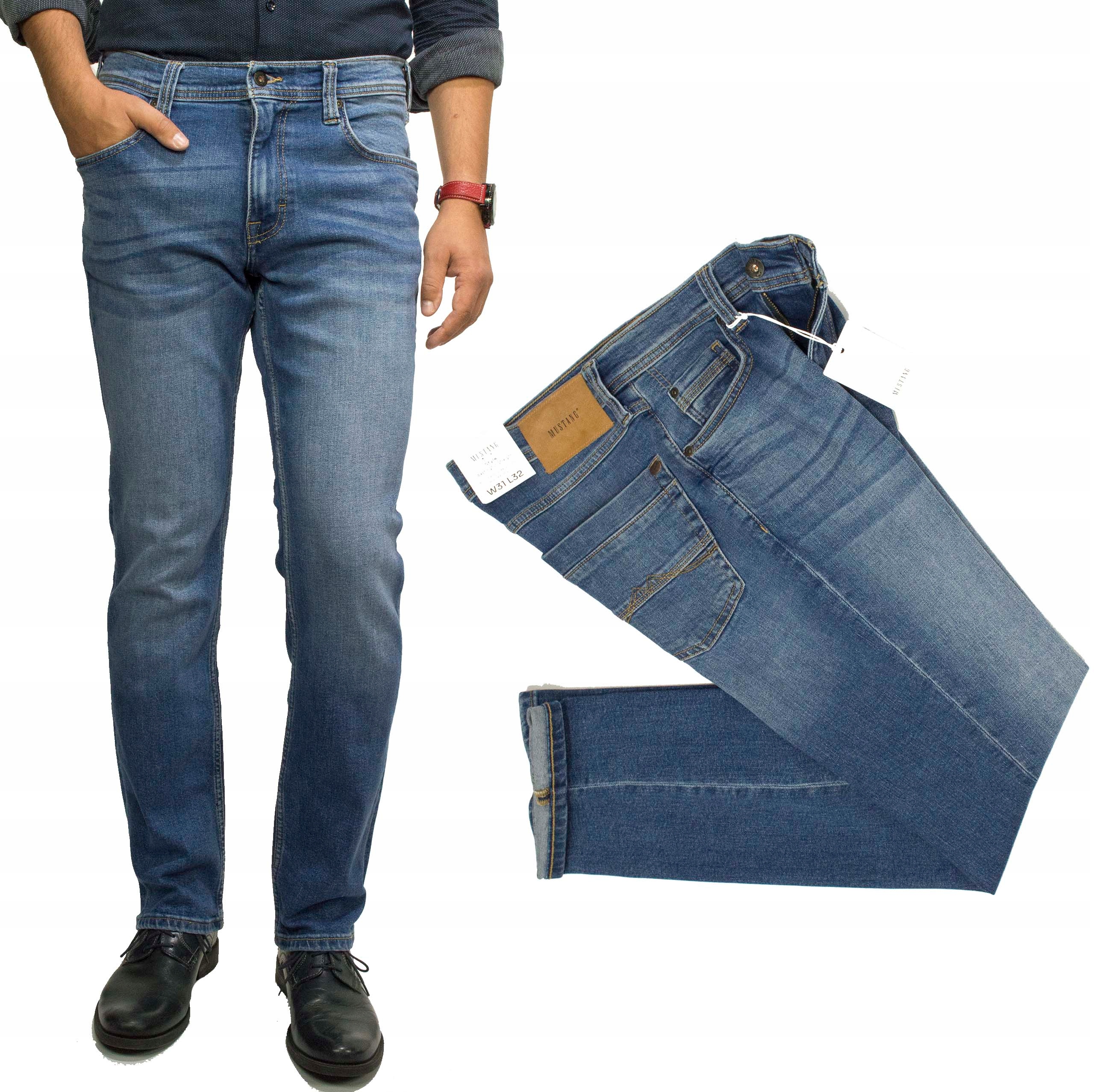 Mustang Washington Straight 573 pánské džíny rovné W33 L36