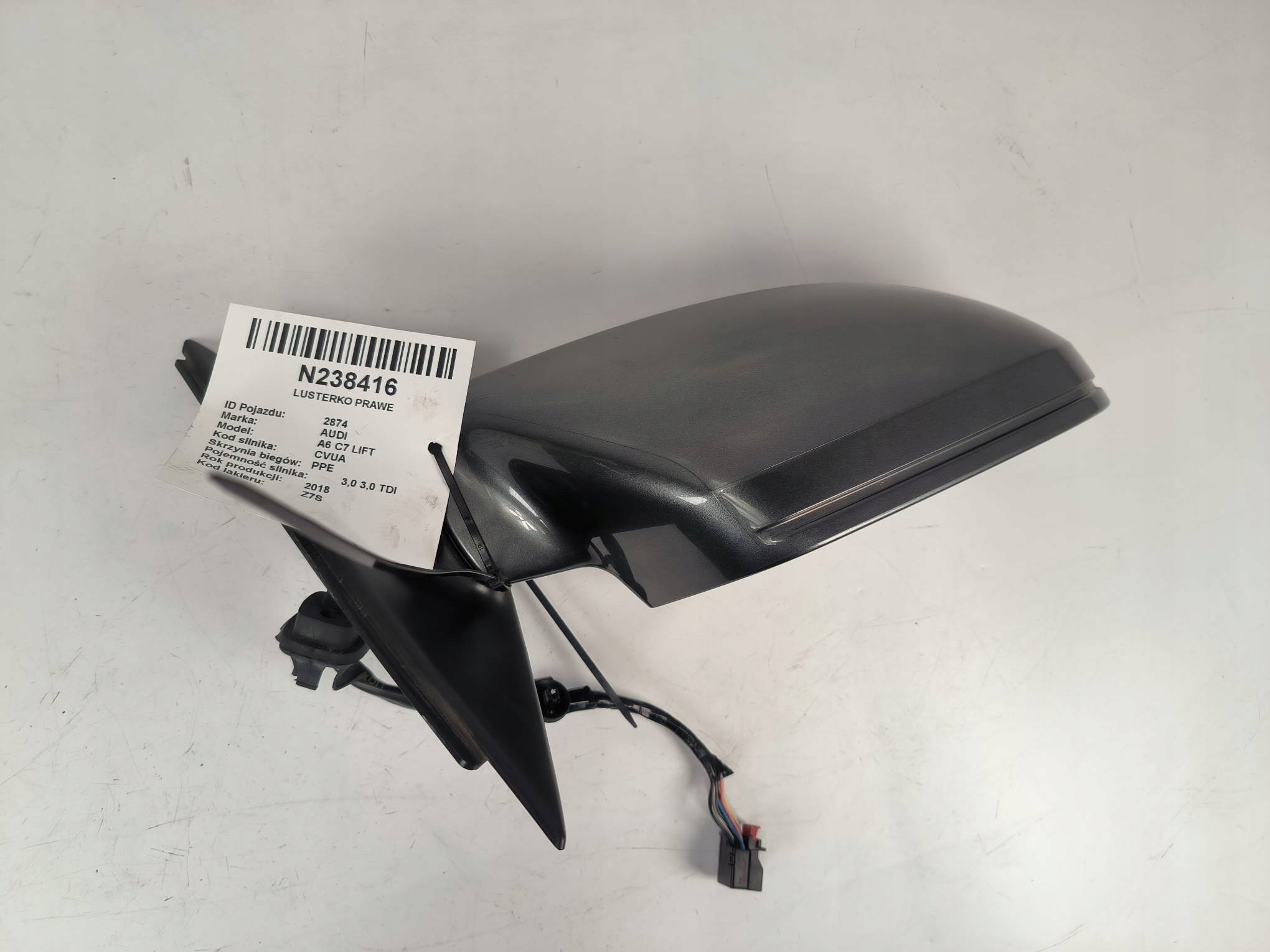 mirror right 4G1857410BA PIN14 AUDI A6 C7 LIFT