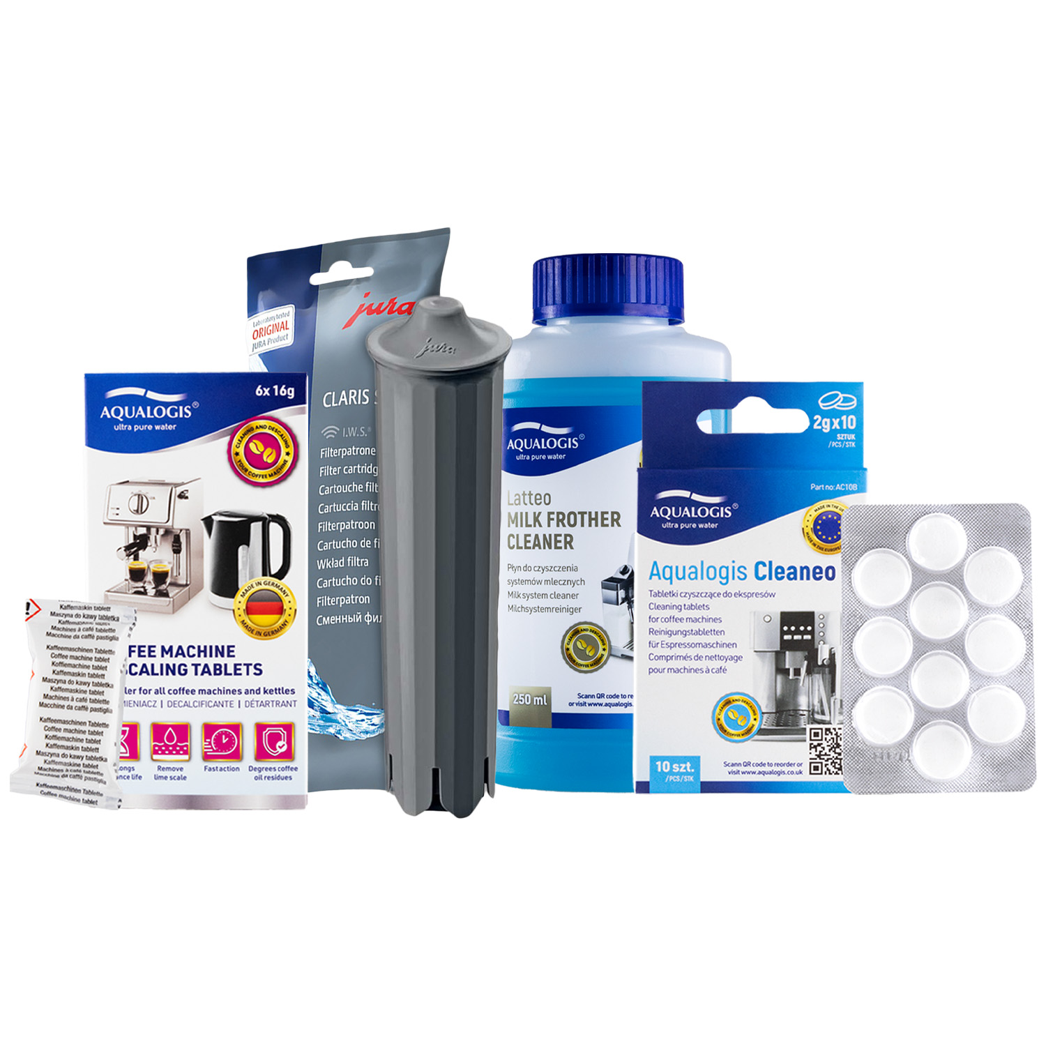 Zestaw do ekspresu Jura, filtr Claris Smart akcesoria do czyszczenia