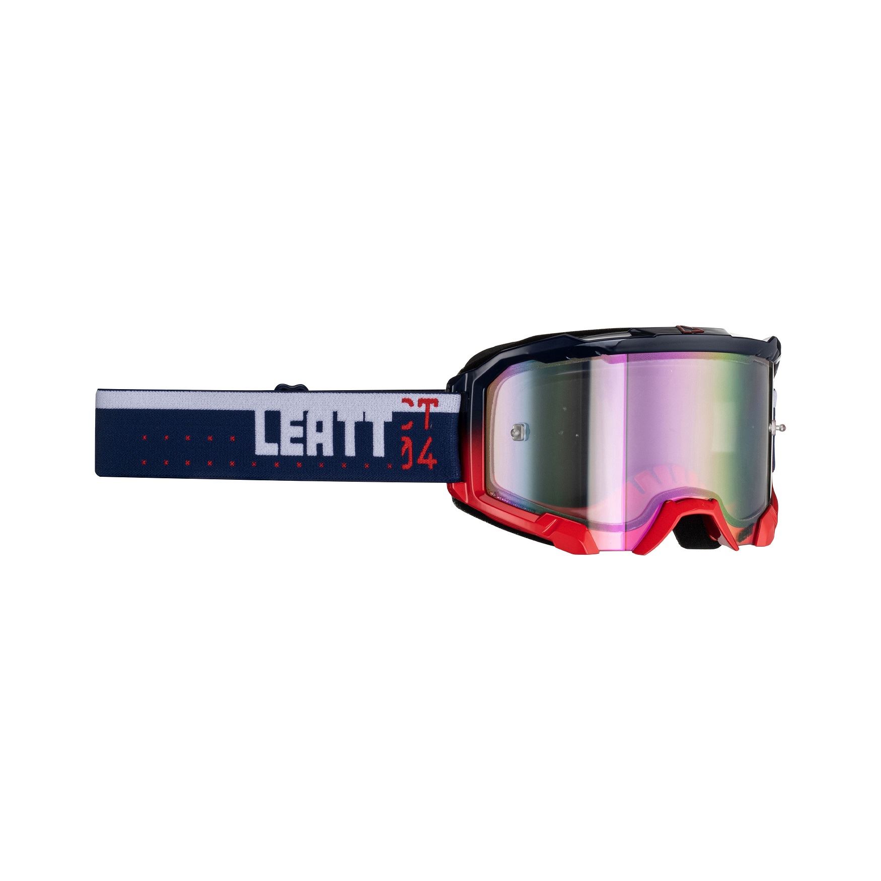 Leatt Okuliare Velocity 4.5 Iriz Royal Purple 78% Sklo Fialová Zrkadlová