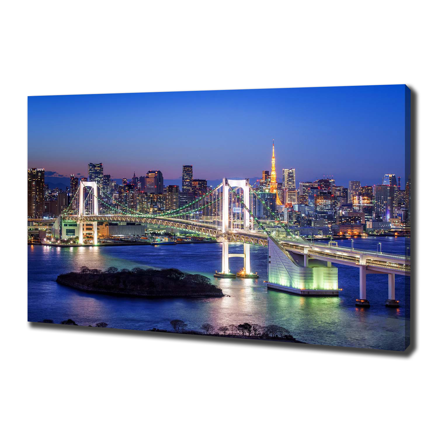 

Duży foto obraz na płótnie Most w Tokio 100x70 cm