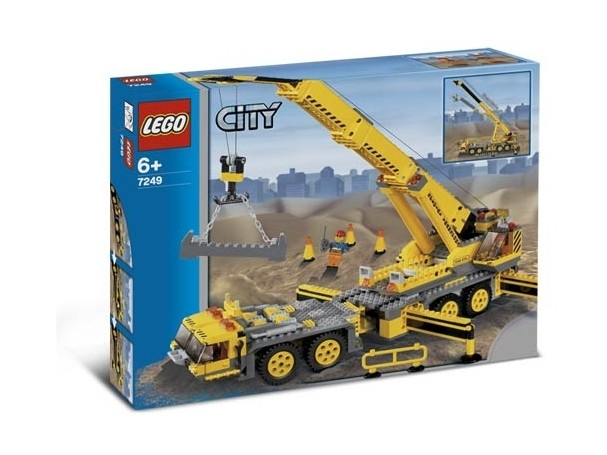 Lego City 7249 Pohyblivý jeřáb XXL Nový