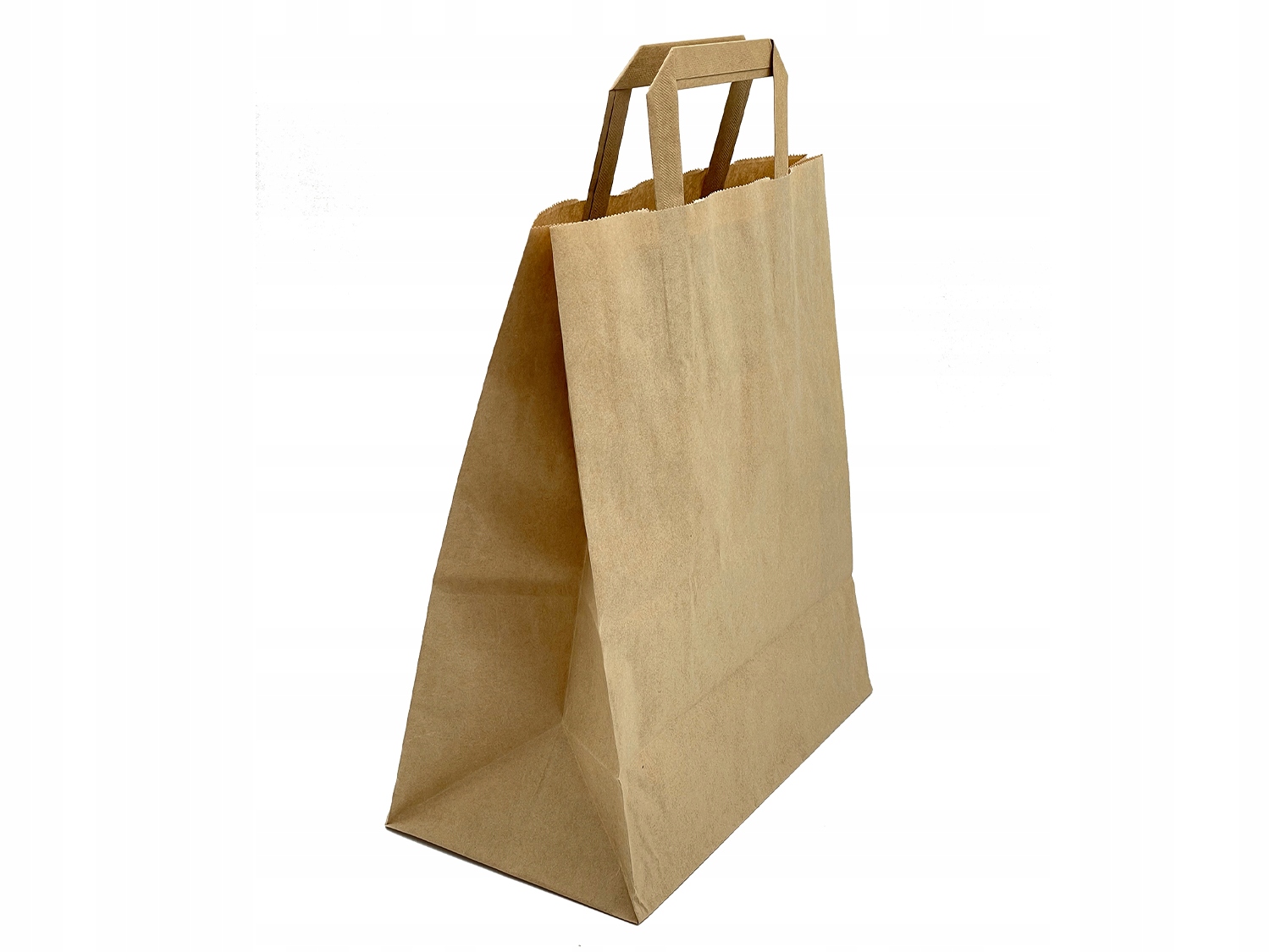 

Torby Papierowe Uchwyt Płaski 260x140x300 300SZT