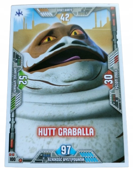 Karta Lego Star Wars Seria 2 Numer 100