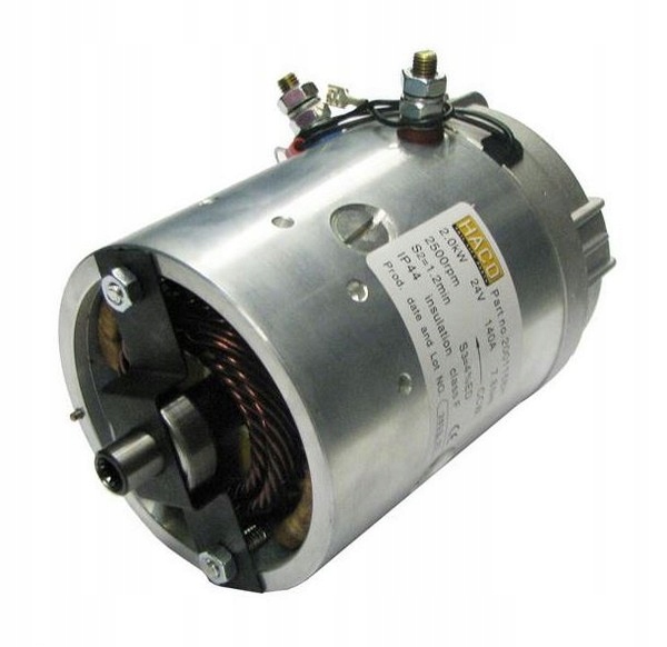 2001158H - Мотор 24В 2.0 кВ для ліфтів автомобіля Зепро