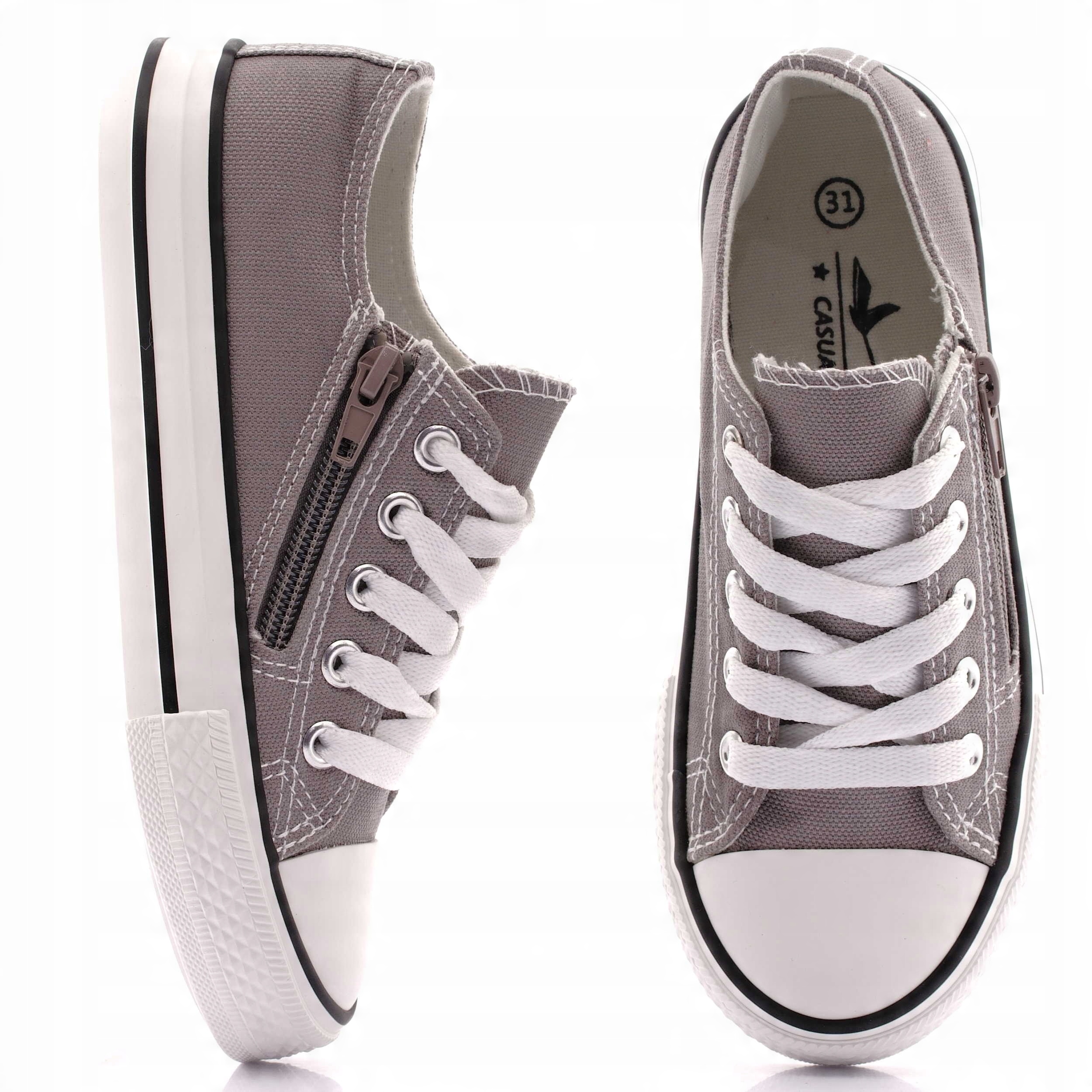 

Trampki dziecięce Lt Grey zamek Jakość r. 35