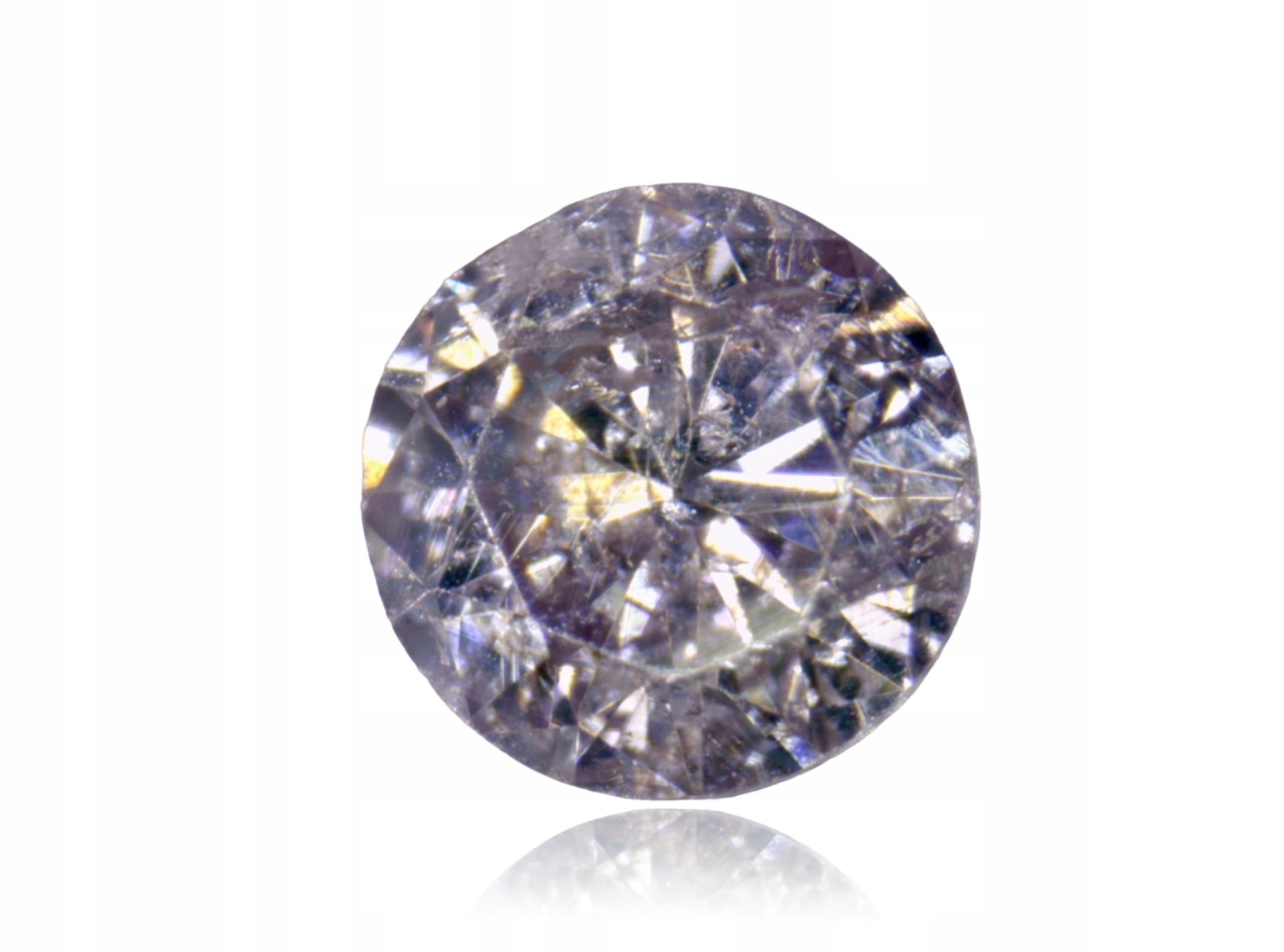 Přírodní Diamant 0.02ct Hnědý Briliant I3 eCertifikát Wbd