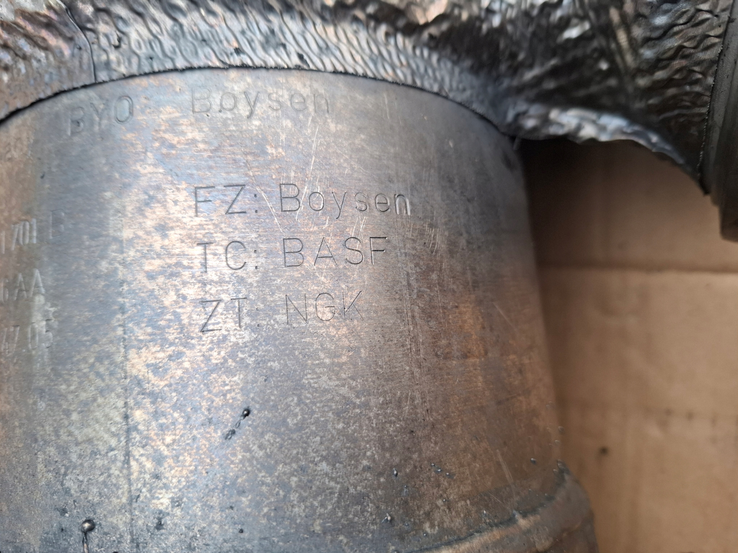 catalyst AUDI RS3 8V 17r 8S0131701B