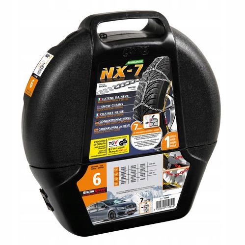 Snehové reťaze NX-7 195/60/R18 215/65/R16 225/60/R16 235/50/R17