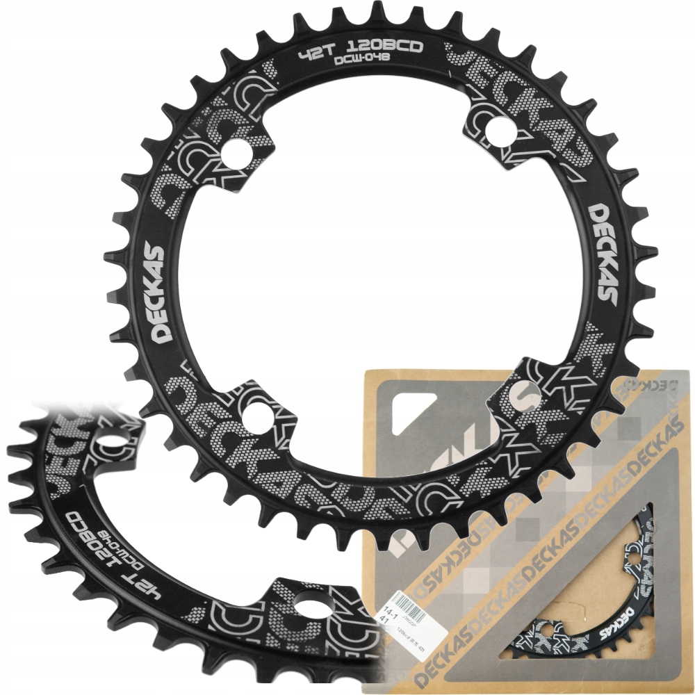 Tarcza mechanizmu korbowego 1x9/10/11/12 36T 120 Bcd Deckas DCW-048 blk
