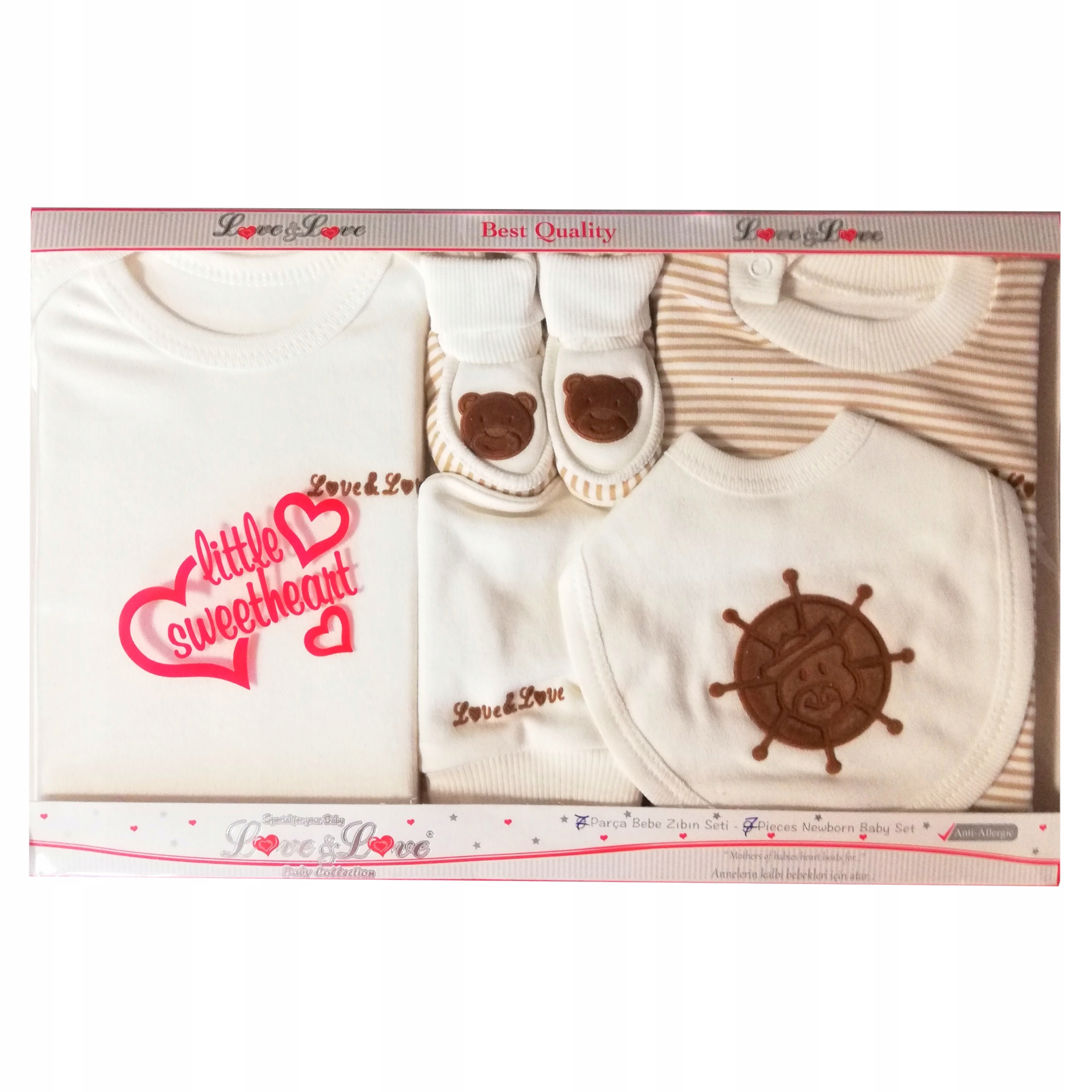 

Wyprawka noworodka 7 części 56 62 do szpitala