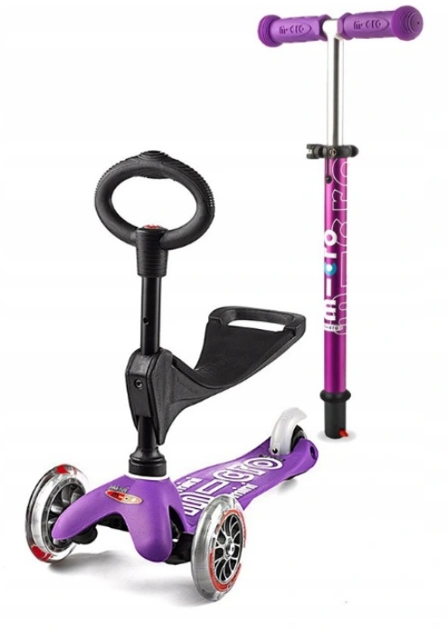 

Mini Micro Deluxe Hulajnoga 3w1 Siedzisko Jeździk