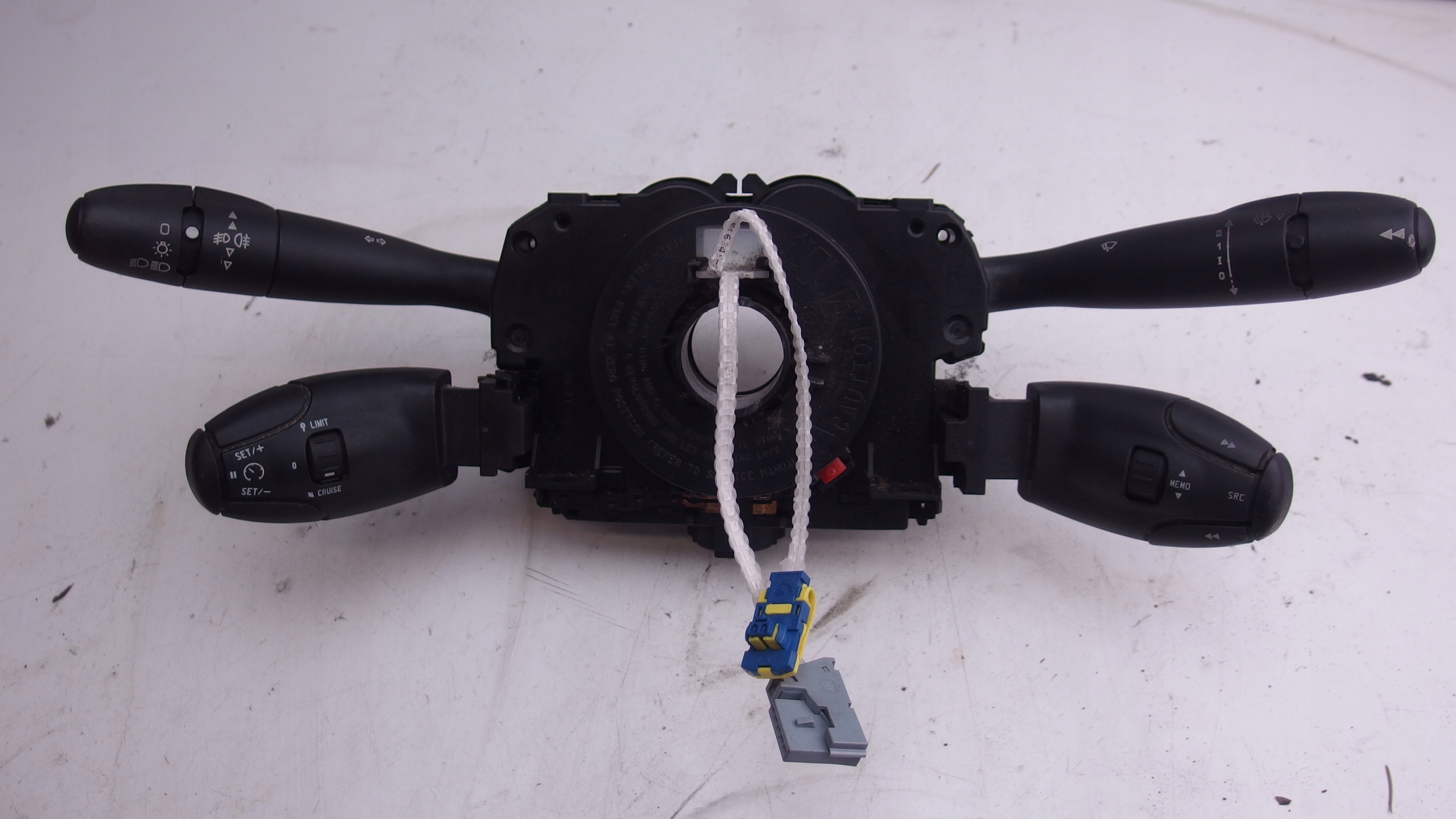 96648272XT - PEUGEOT 307 CC КОМБИНИРОВАННЫЙ ПЕРЕКЛЮЧАТЕЛЬ ЛЕНТА AIR BAG