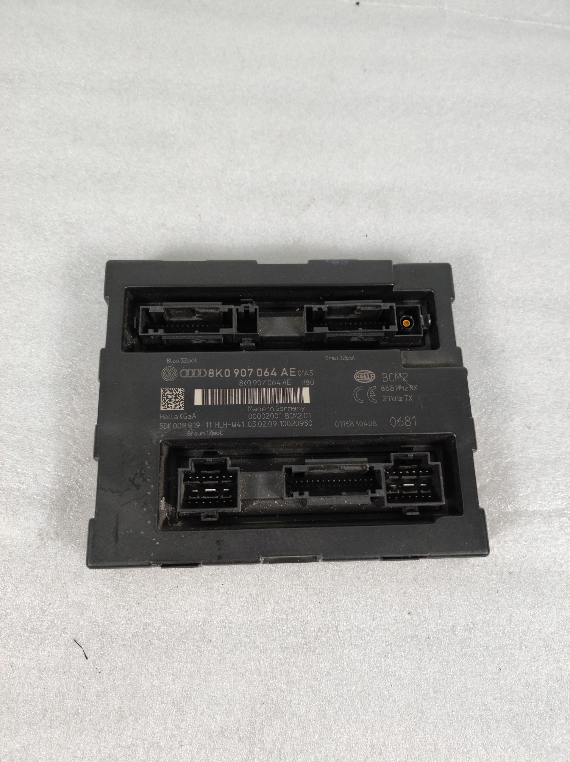 AUDI A4 B8 A5 8k0907064ae модуль комфорту оригінал