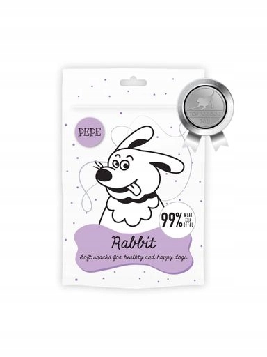 4x Paka Zvířátka Pepe Mini Chunkies Rabbit 70g