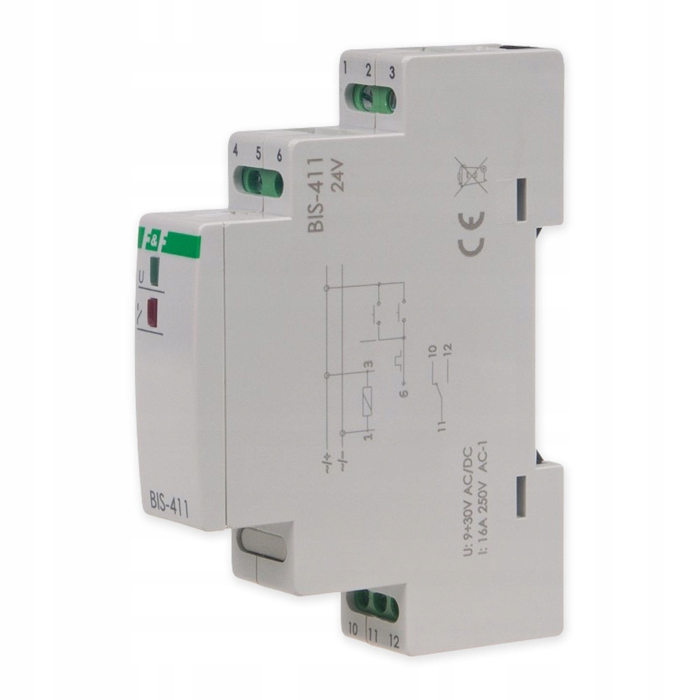 

FiF Przekaźnik bistabilny na szynę BIS-411 24V