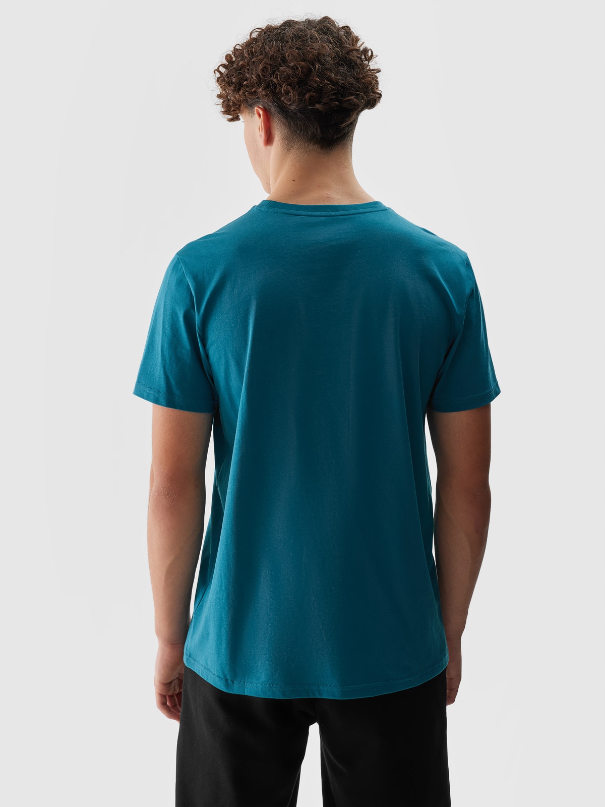 T-SHIRT 4F KOSZULKA MĘSKA BAWEŁNIANA SPORTOWA SS24 Kod producenta TTSHM1155