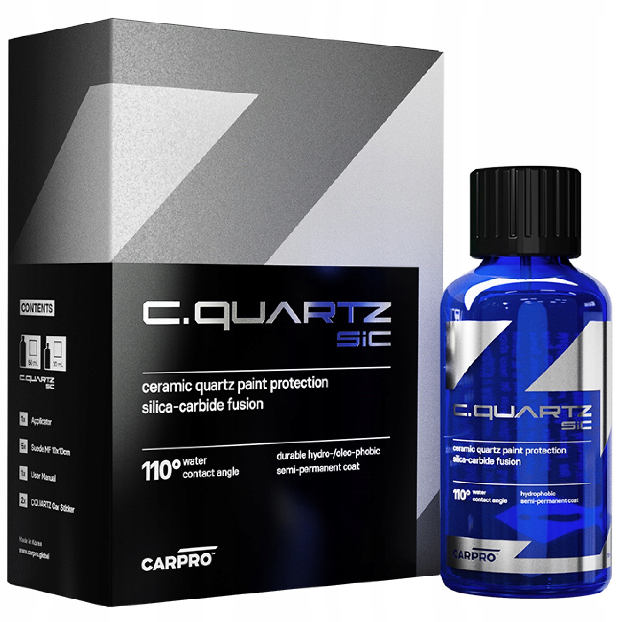 CarPro CQuartz SiC Łatwa powłoka ceramiczna ochronna do lakieru 50ml