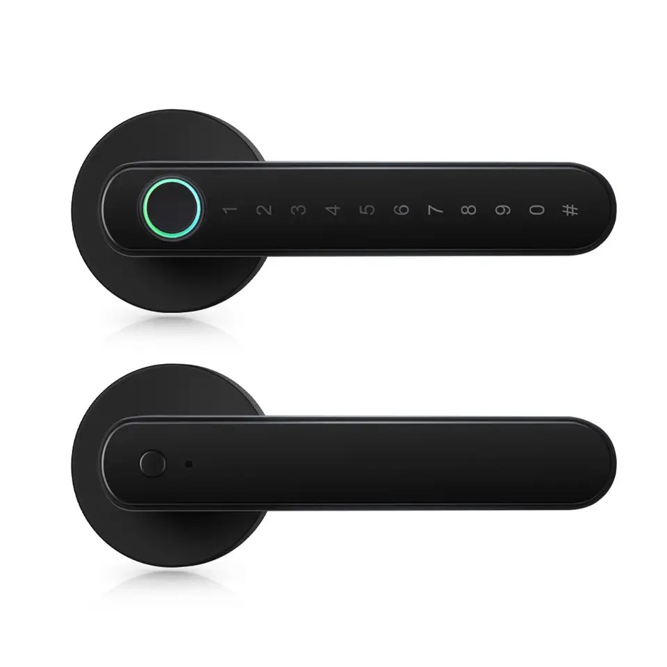 ELEKTRONICZNA KLAMKA ZAMEK DO DRZWI ODCISK+PIN Kod producenta Intelligent lock T8