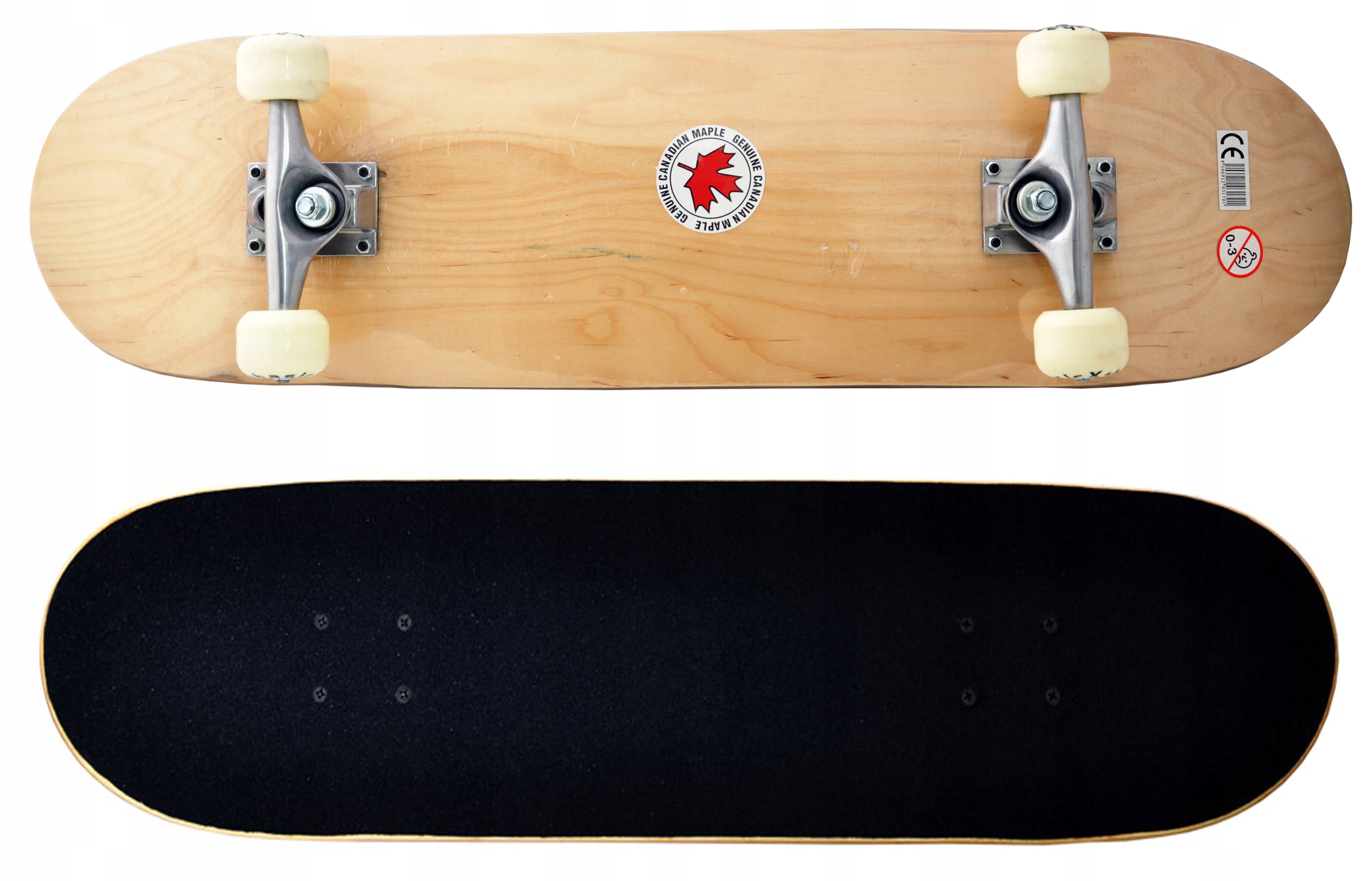 Deskorolka Klasyczna Klon Kanadyjski Łożyska abec 7 Kółka Kauczuk