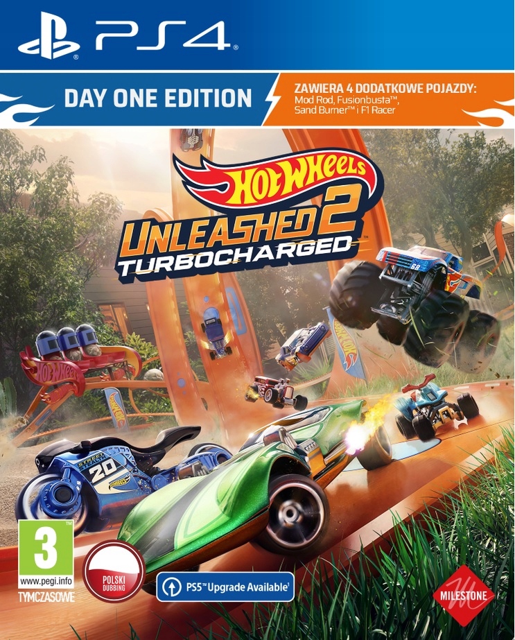 HOT WHEELS UNLEASHED 2 preplňované Day One Edition PL PS4