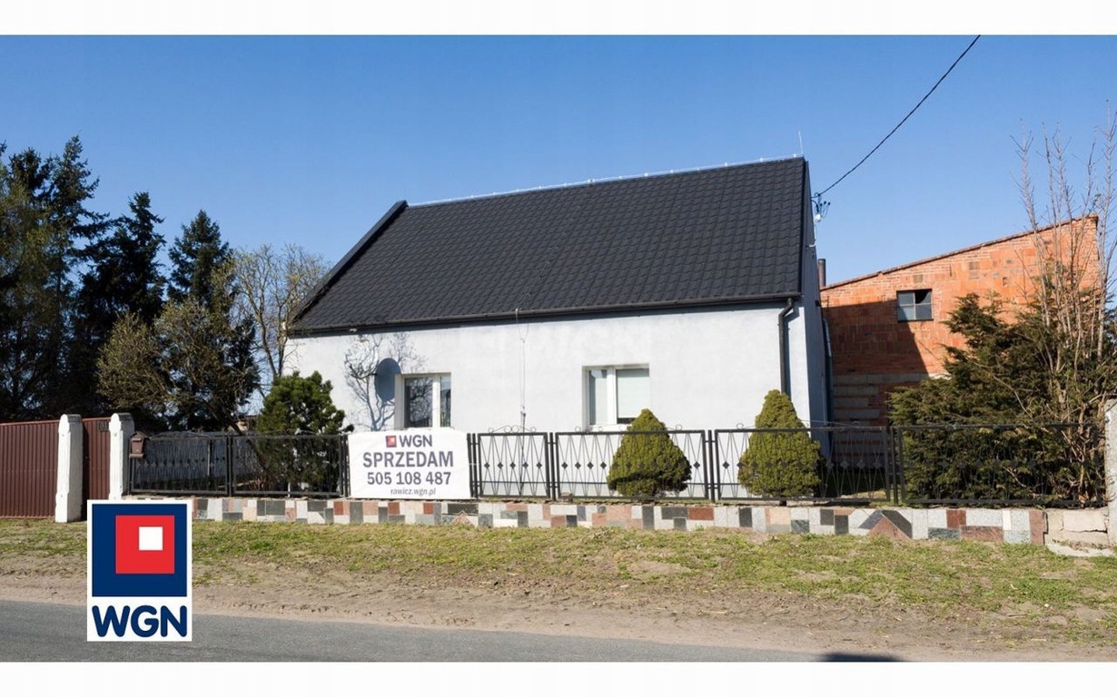 Dom, Woszczkowo, Miejska Górka, Rawicki, 100 m²