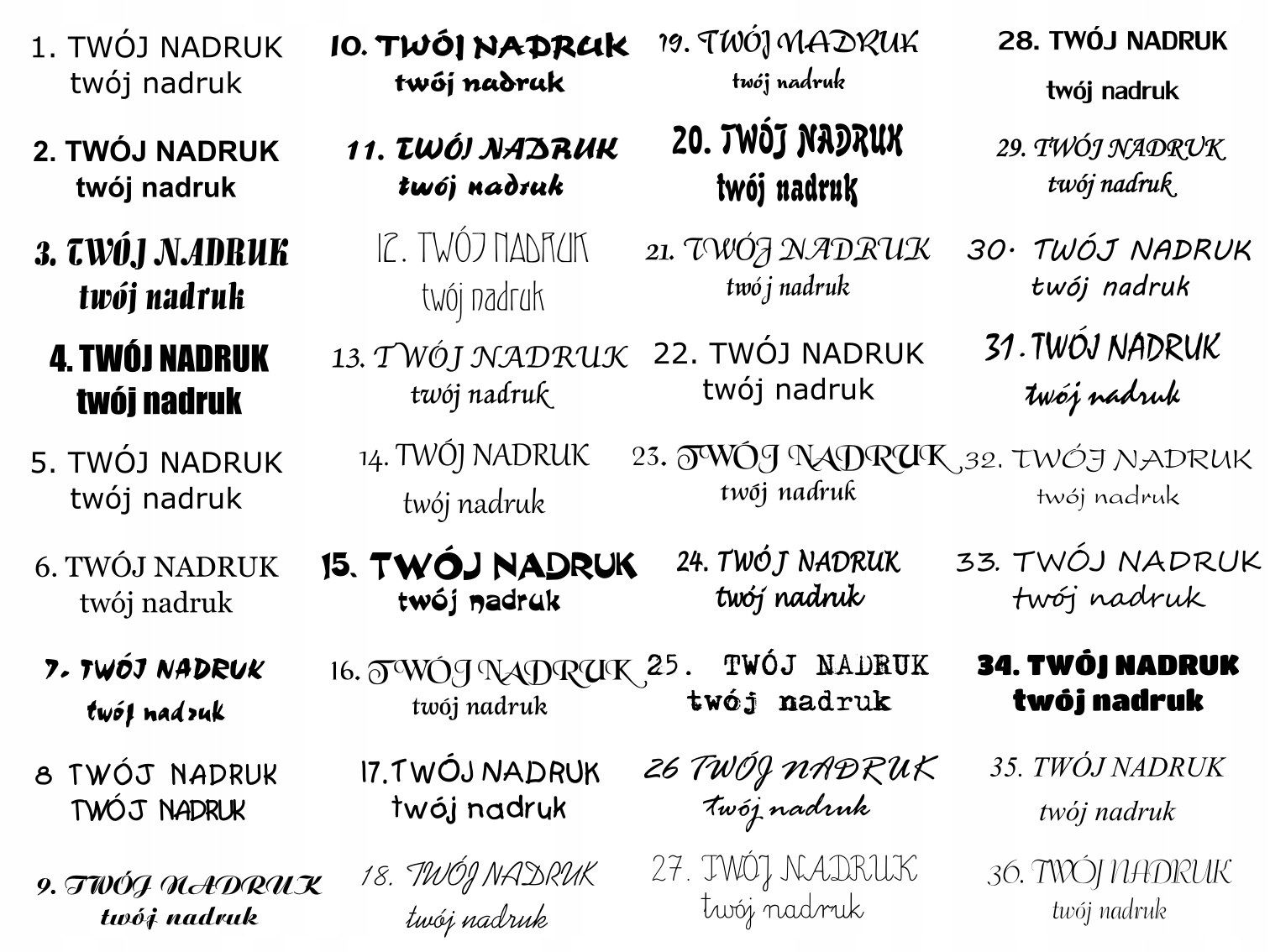 Czapka z daszkiem Z TWOIM NAPISEM bejsbolówka z LOGO Unisize Model CZ5P