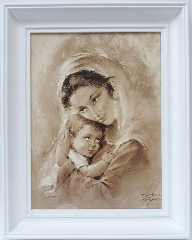 

Nowoczesny Obraz 40X50 Matki Boskiej Karmiącej