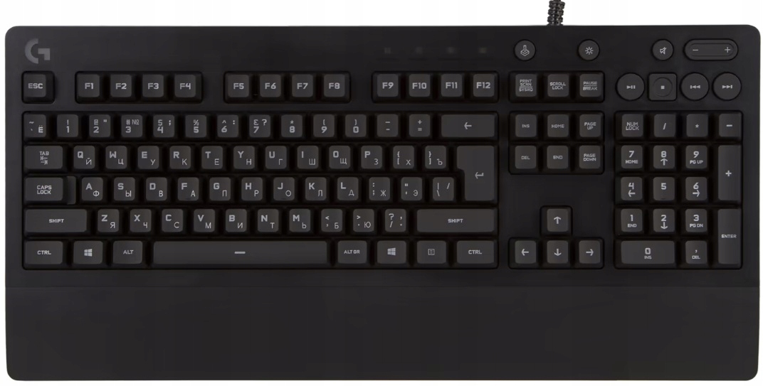 Klawiatura Przewodowa Logitech G213 Prodigy Qwerty Us-cyrylica