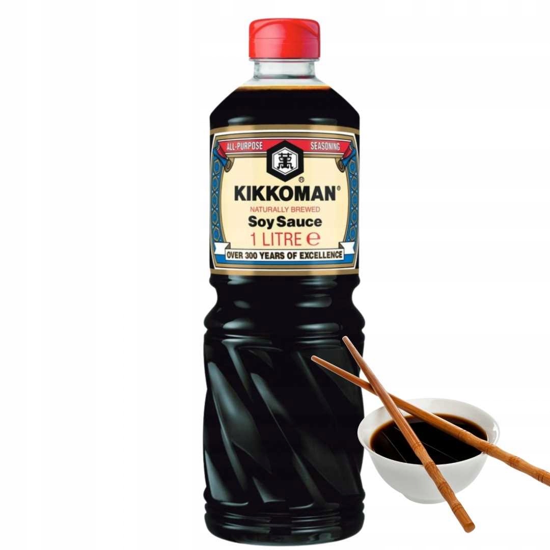 Sos Sojowy Kikkoman 1000ml 1L do Sushi Naturalny