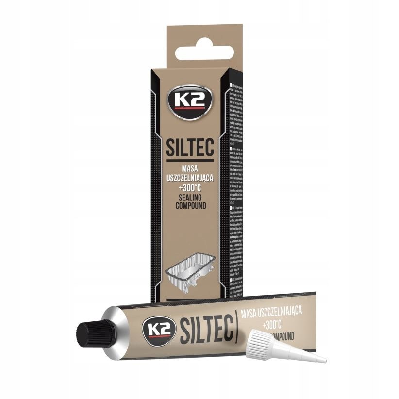 

K2 Siltec Silikon Masa Uszczelniająca Grafit 90G