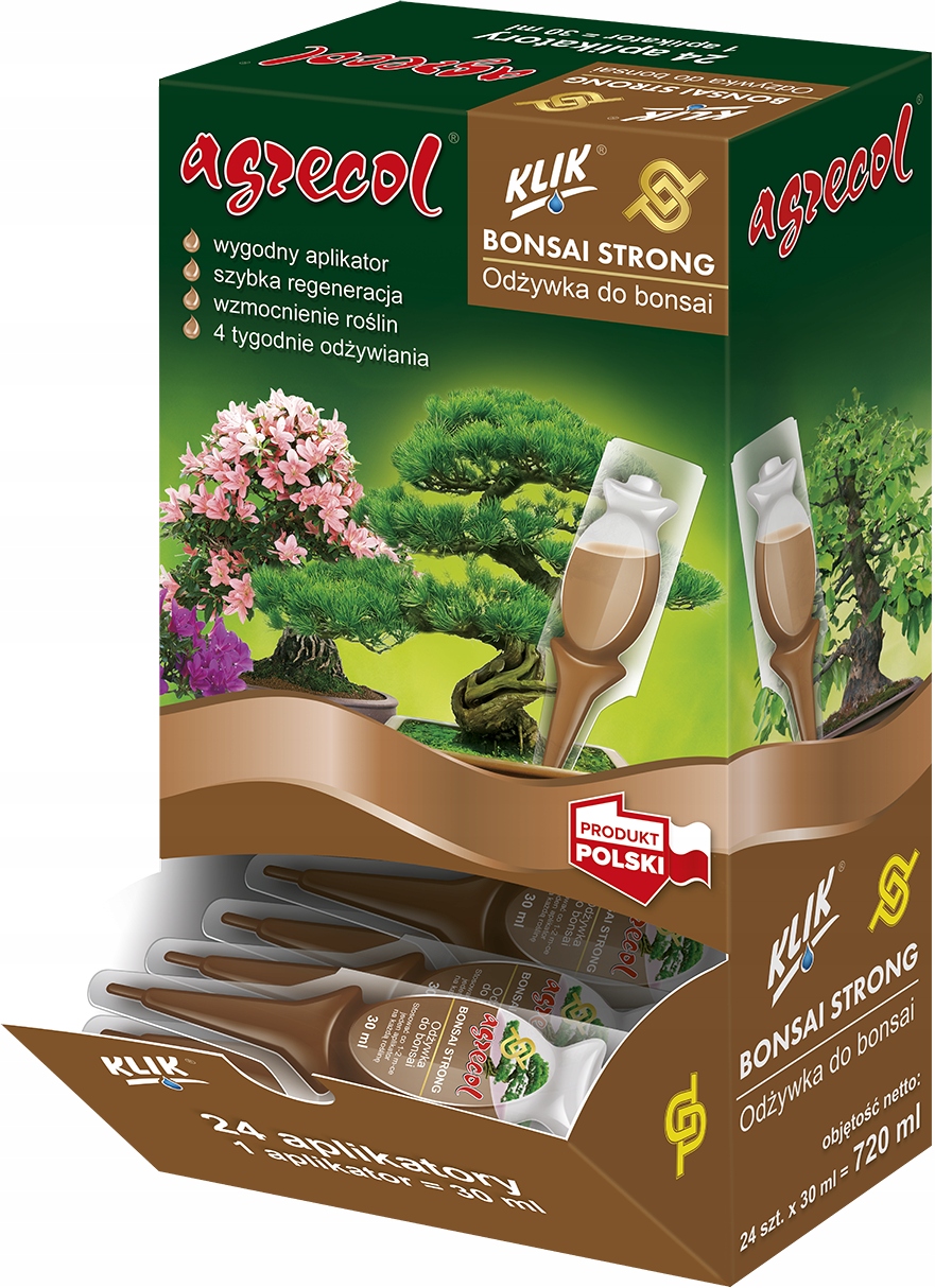 

Odżywka do bonsai Agrecol Strong 24x30ML