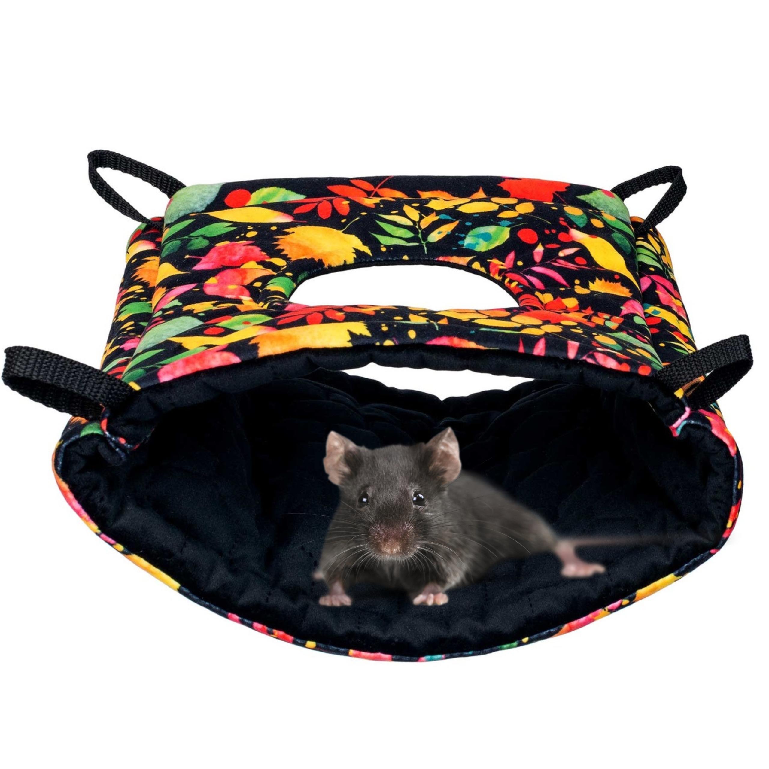 Levně Hamak Domeček Norka s vchodem shora Hlodavec Prasátko Krysa Myška 36x30 cm